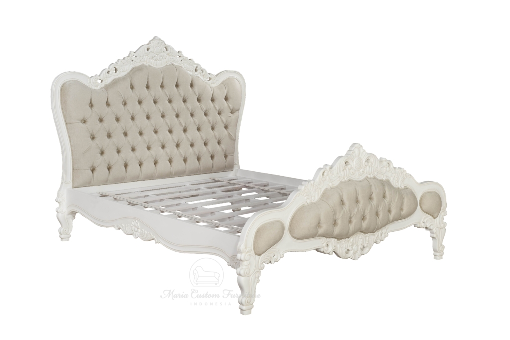 Bianca Diamond Tufted French Bed MCF-03