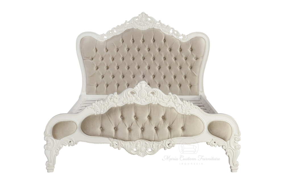 Bianca Diamond Tufted French Bed MCF-03