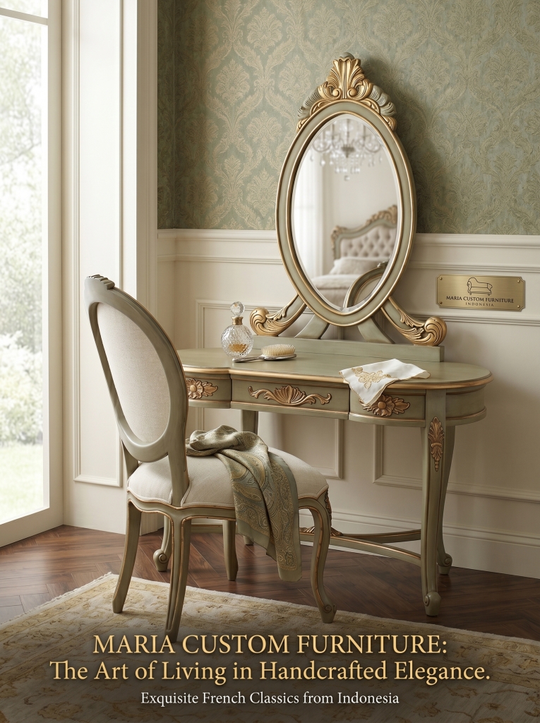 Luxury European Classic Dressing Table Indonesia