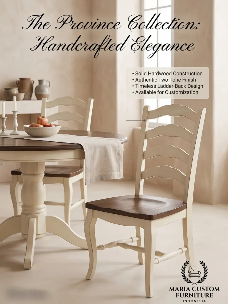 Maria Custom Furniture French Country Dining Chair Classic