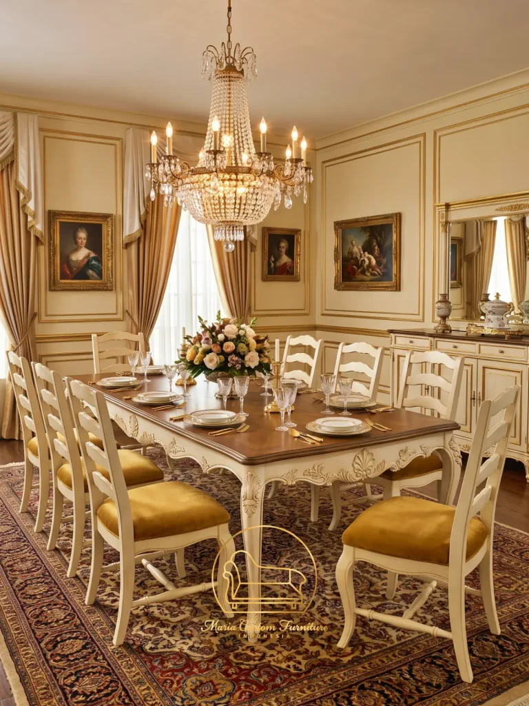 Maria Custom Furniture French Country Dining Set