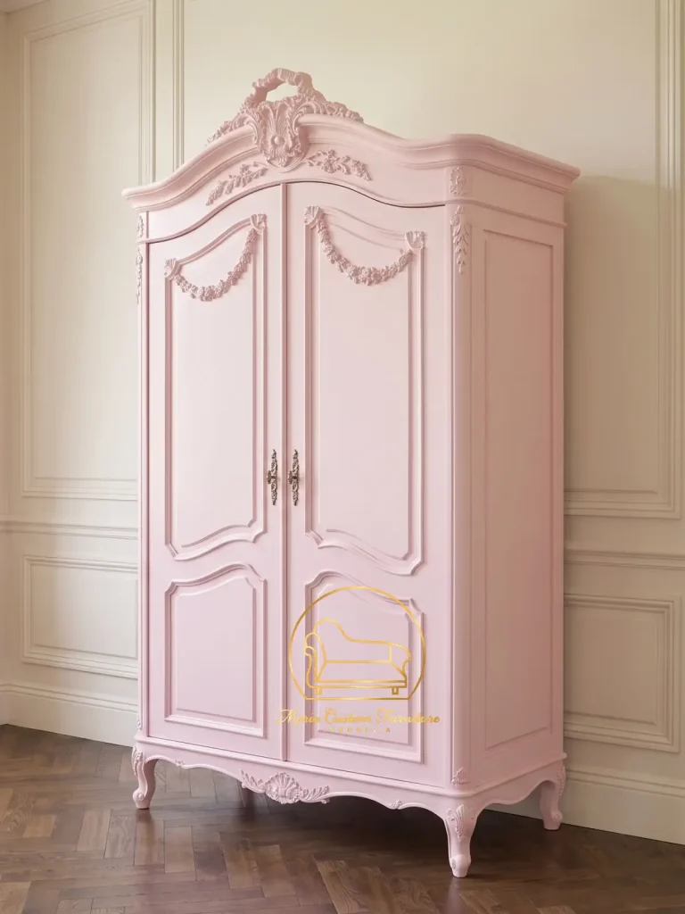 ARMOIRE CLASSIC FRENCH STYLE MARIA CUSTOM FURNITURE JEPARA, French Armoire Antique, French Country Armoire, Antique French Armoire for sale, Armoire french pronunciation, French Armoire Wardrobe, Antique armoire