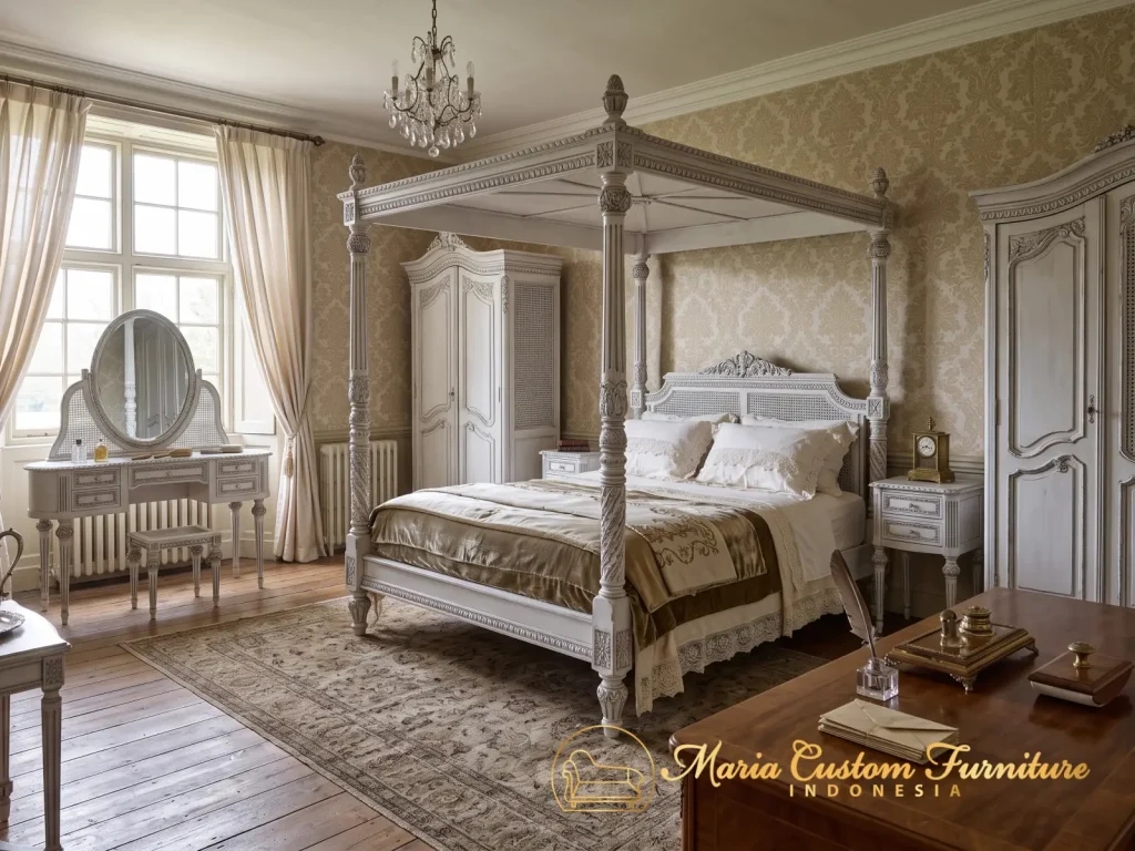 Canopy Style Classic Bedroom Luxury French Country