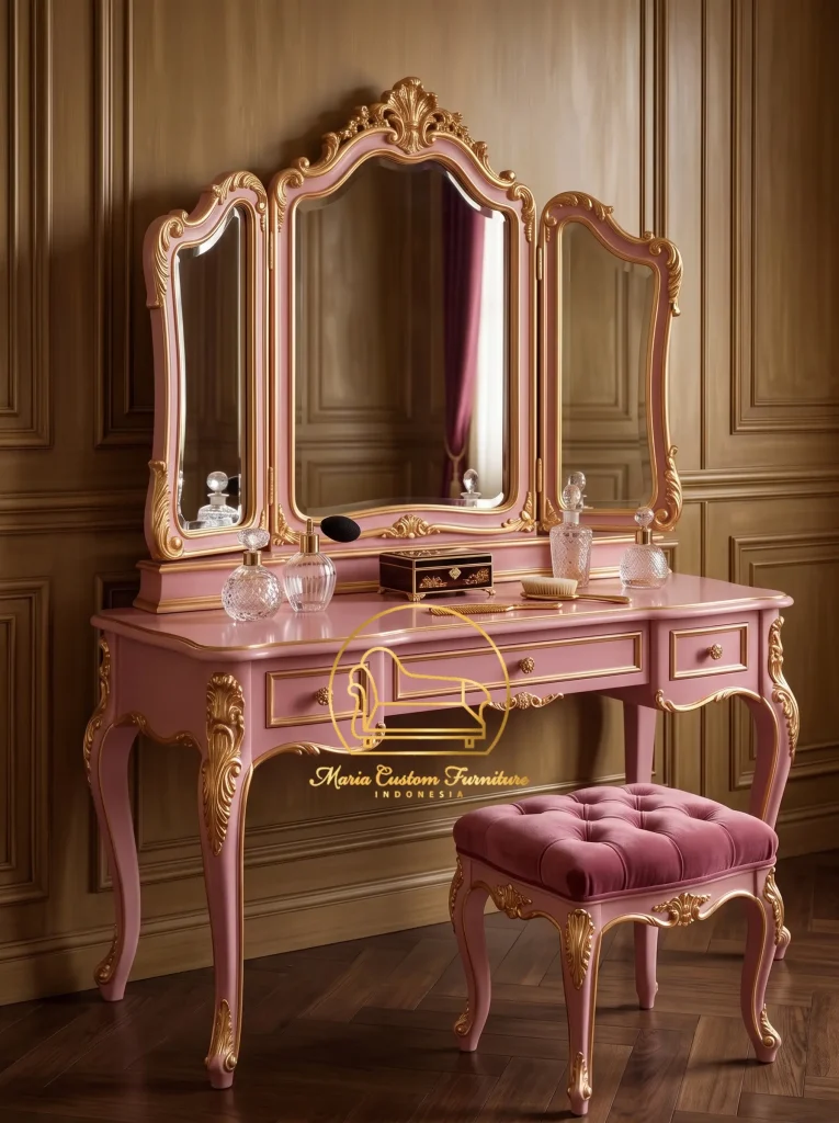French-style dressing table Maria Custom Furniture Kamar Set