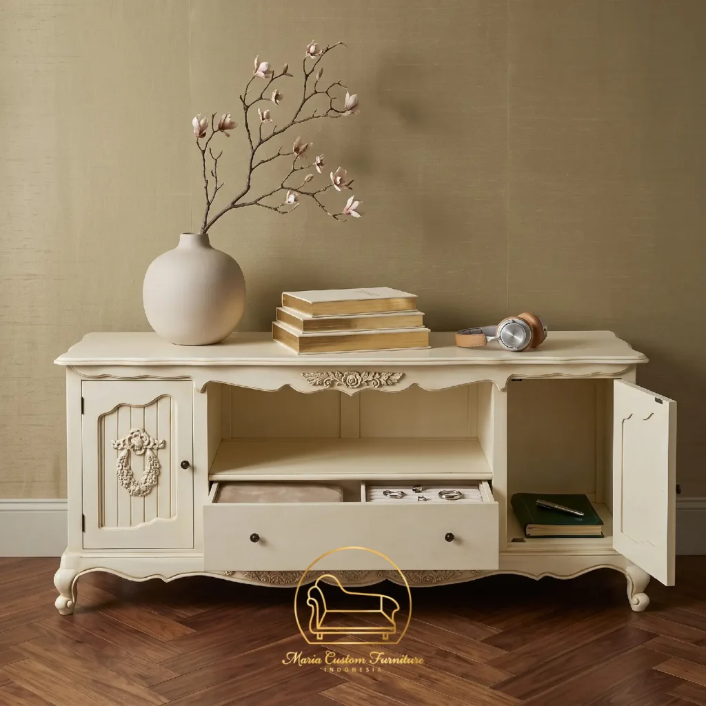 Meja TV Media Console Buffet Classic Jepara