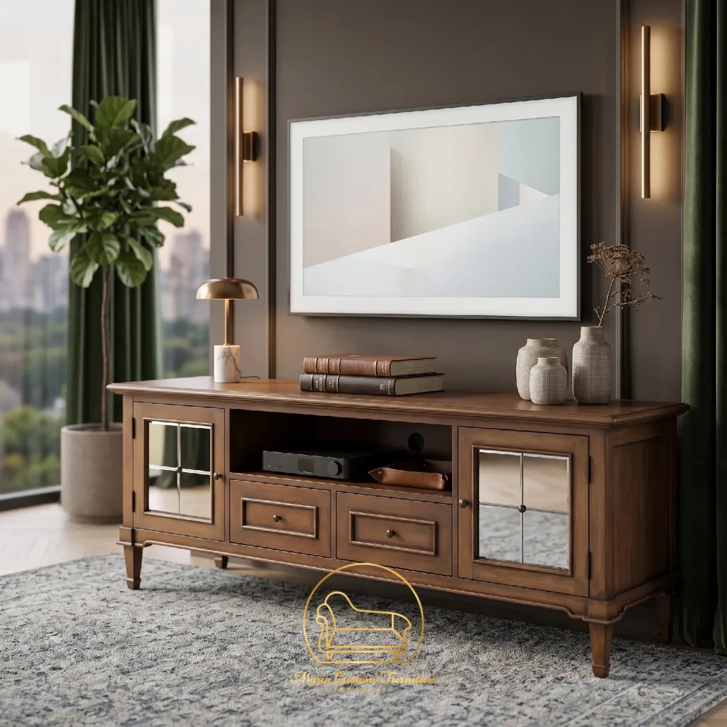 Sale TV Stands Wood Furniture Living Room Cabinet