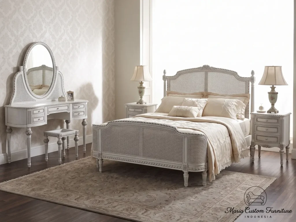 Set Kamar Tidur Bedroom Luxury French Country