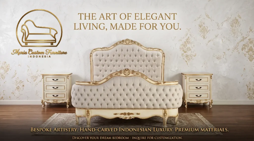 Dipan Mewah Bali Villa Furniture with a Teak Wood Touch