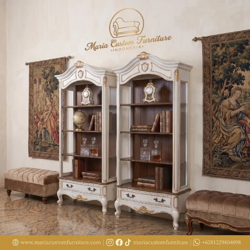 Lemari Classic Luxury Bookcases