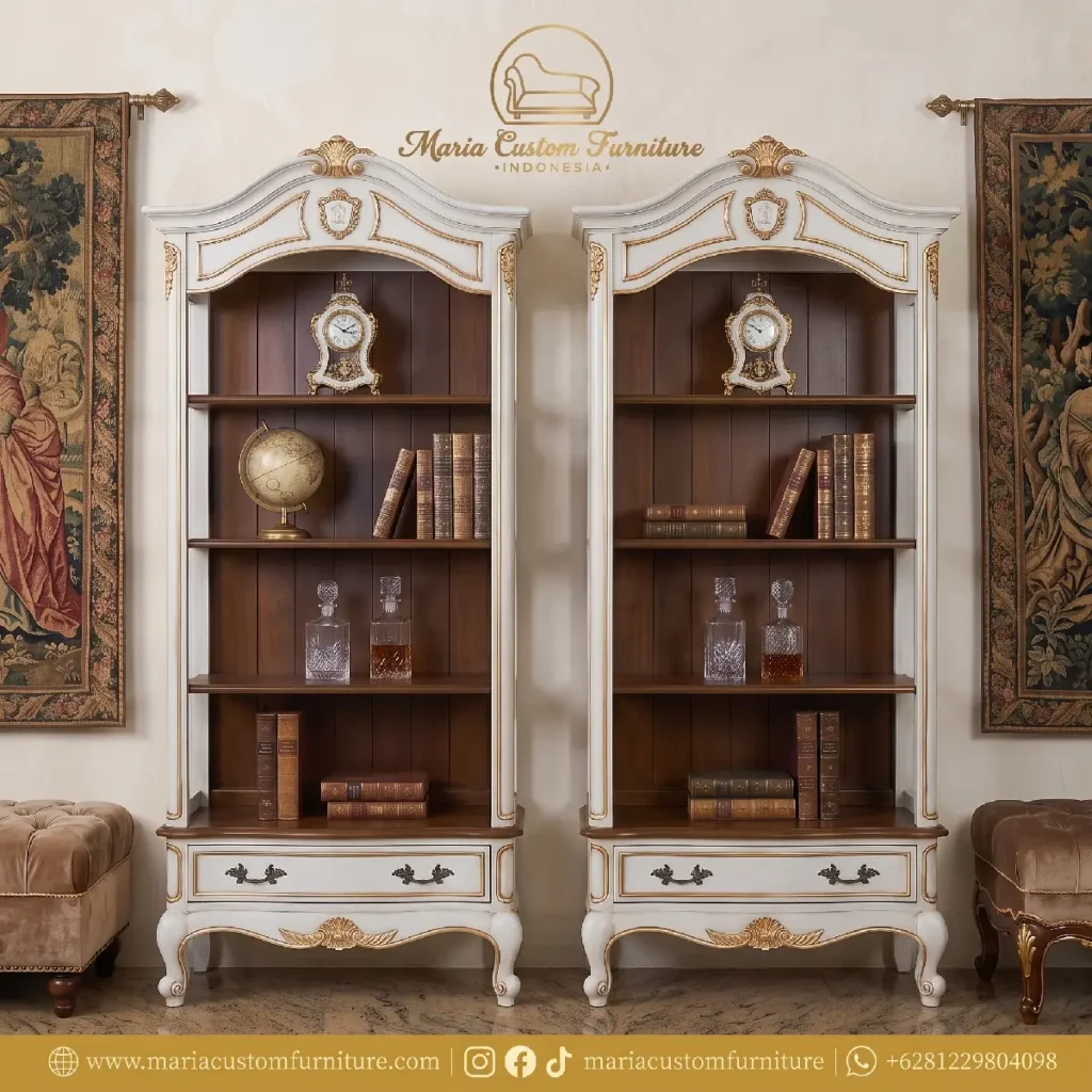 Rak Buku Classic Luxury Bookcases