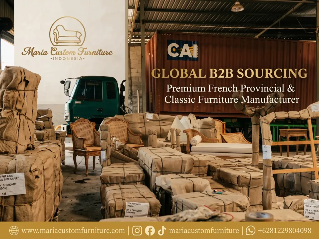 As an established furniture exporter in Indonesia, we understand that B2B buyers require more than just beautiful designs; you need precision, reliability, and top-tier materials.