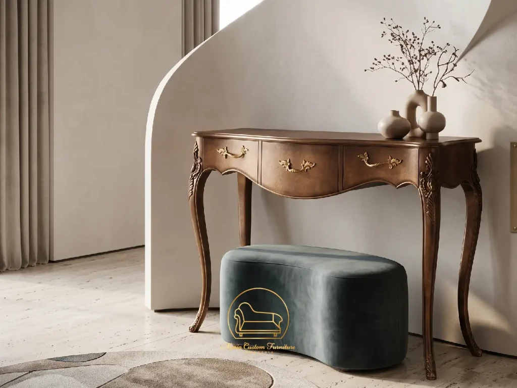 Classic Console Tables with Accent Nightstands