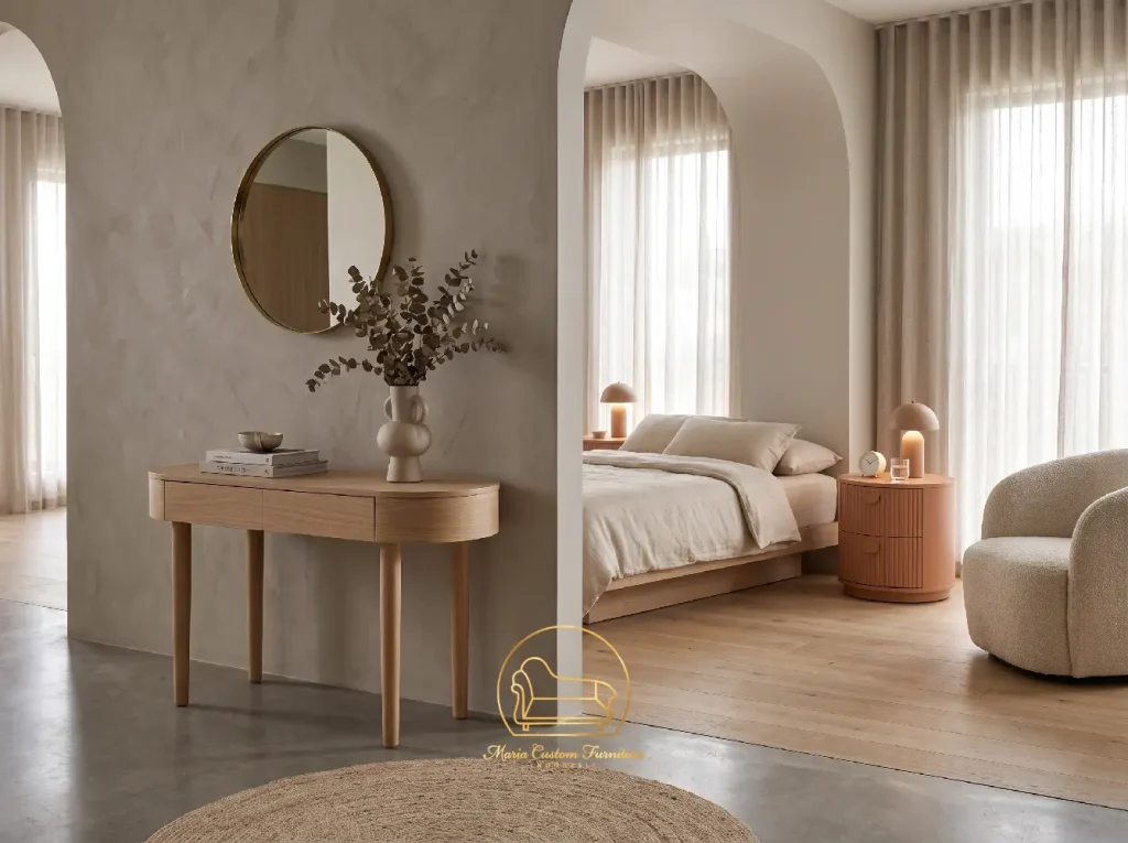 Console Tables with Accent Nightstands