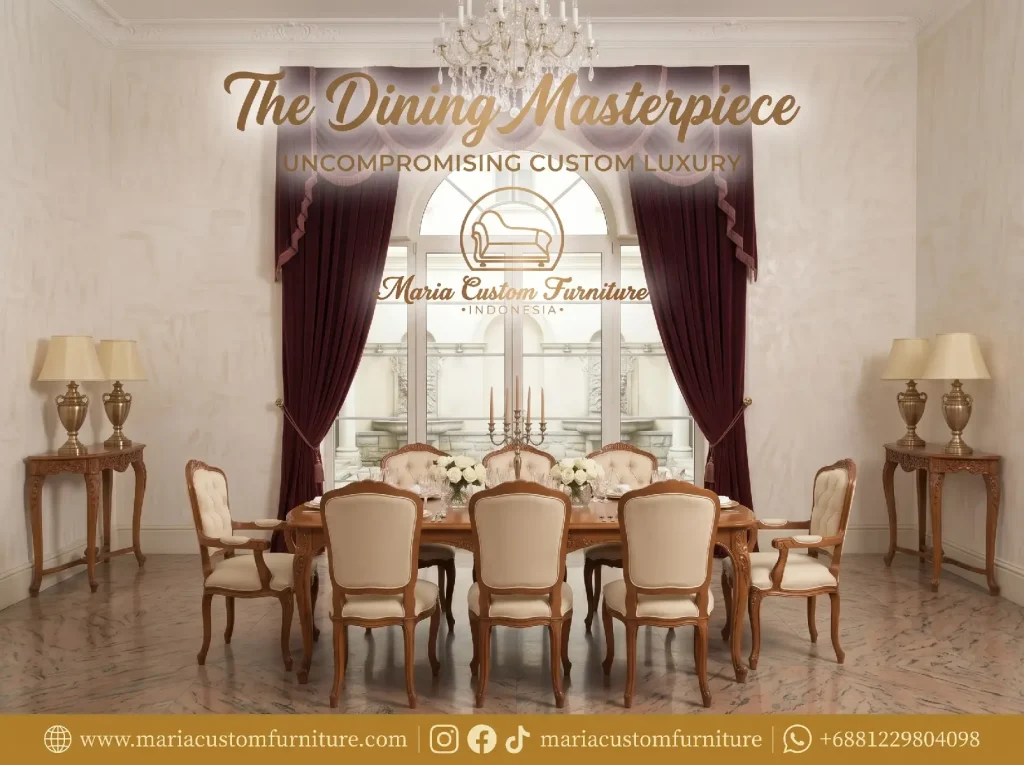 The Ultimate Bespoke Luxury Designing a Classic European Dining Room