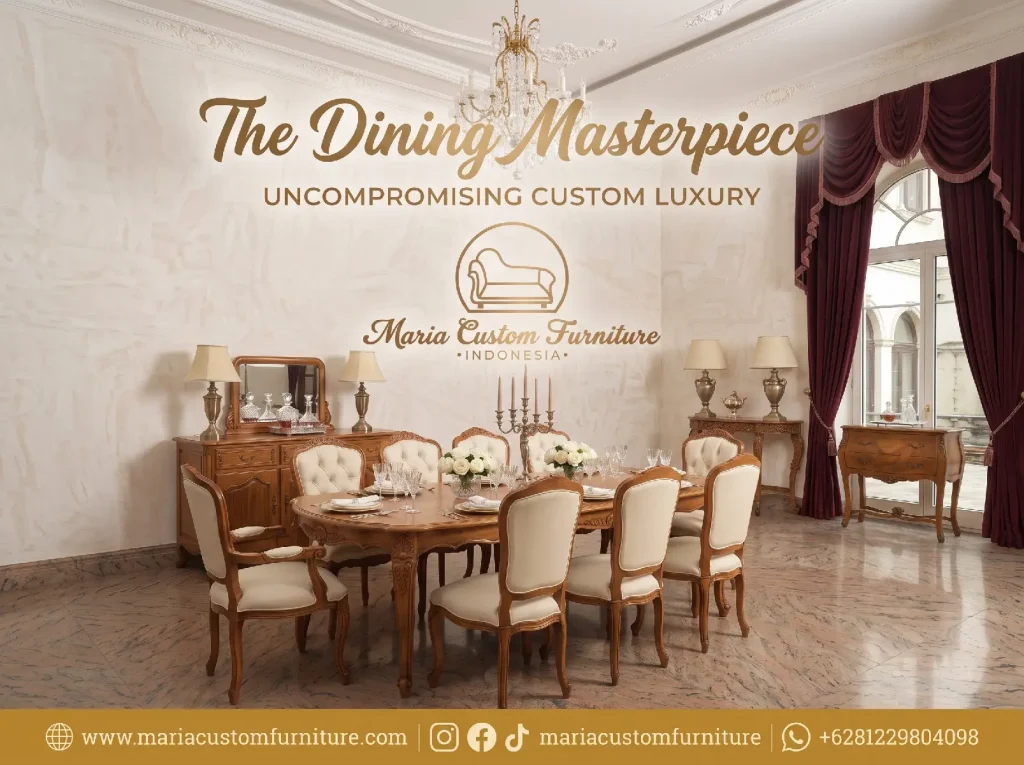 The Ultimate Guide to Bespoke Luxury Designing a Classic European Dining Room