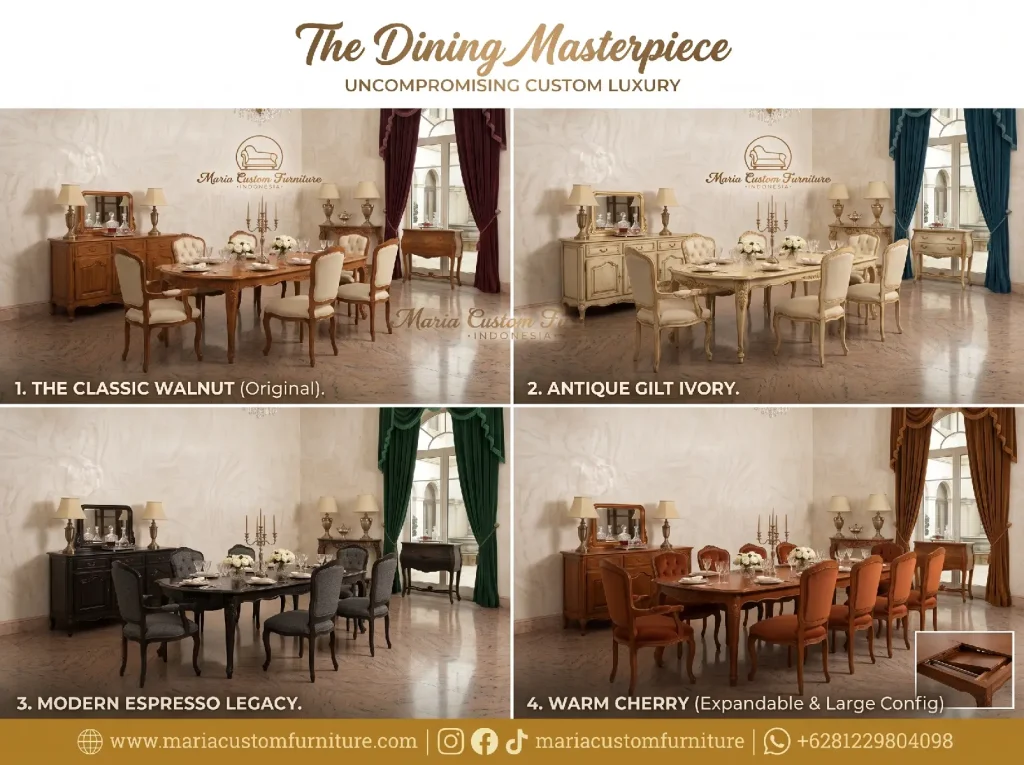 Variation The Ultimate Guide to Bespoke Luxury Designing a Classic European Dining Room