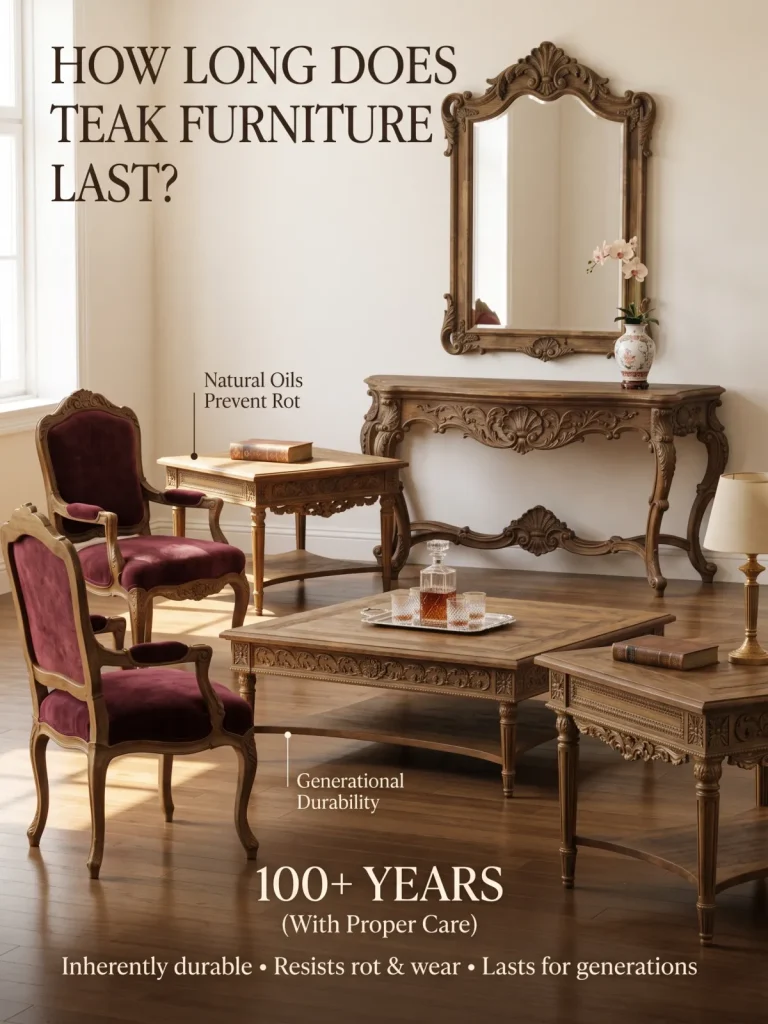 How Long Does Teak Furniture Last From Jepara